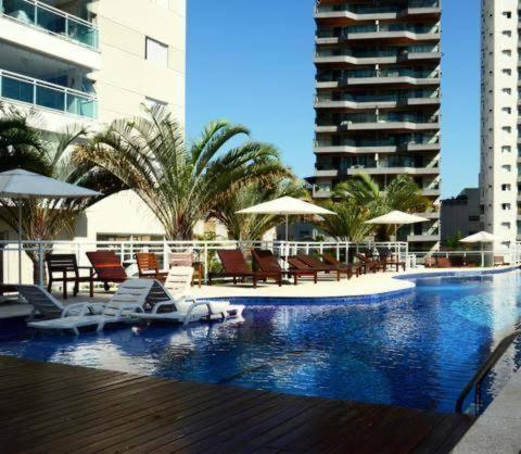 Excelente Apartamento Em Condominio Na Praia Das Asturias กัวรูจา ภายนอก รูปภาพ